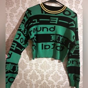 Tokyo crop sweater